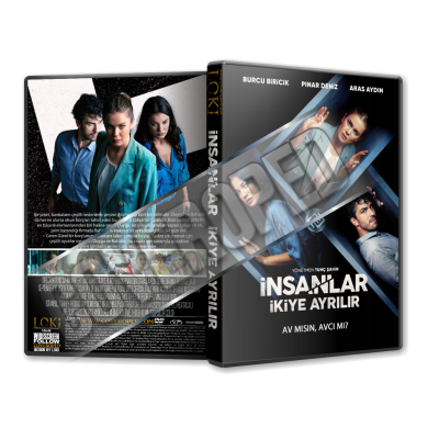 İnsanlar İkiye Ayrılır - 2020 Türkçe Dvd,cover Tasarımı